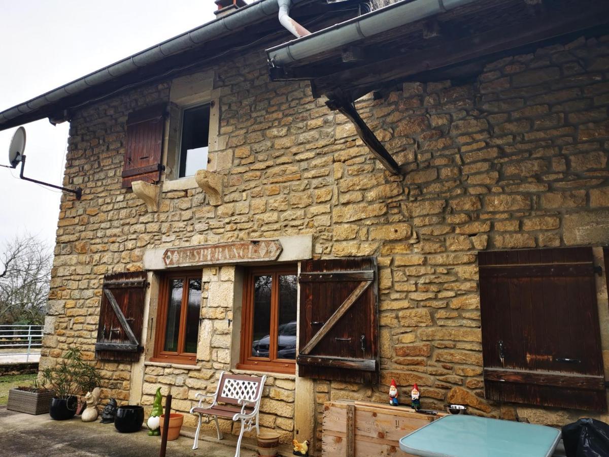 Domaine De L'Esperance, Chambre Rose Bed & Breakfast Bersaillin ภายนอก รูปภาพ